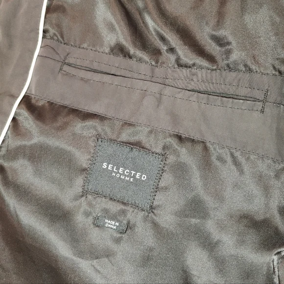 Selected Homme XL Quilted Bomber - Picture 4 of 5